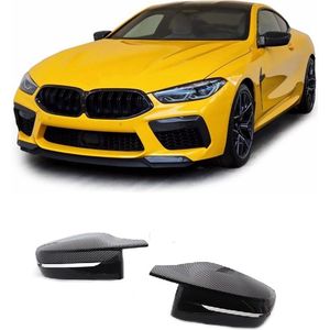 Geschikt voor Bmw 8 Serie G14 G15 Coupe Cabriolet Gran Coupe Carbon Look Wing Spiegel Spiegelkappen M3 M4 Look