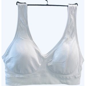 Comfort bra - Beha T8081-5 van Polyamide in grote maten XL/XXL (42-44) wit