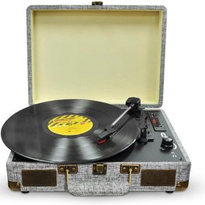 Platenspeler Bluetooth - Retro - Ingebouwde Speakers - Wireless - Geschikt voor alle Platen