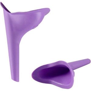 Plastuit voor vrouwen paars - herbruikbaar