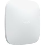 Ajax Hub+, wit, met 2 x GSM, WiFi en LAN communicatie