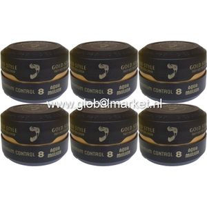 Gold Style Hairwax 8 Aqua Million 6 stuks