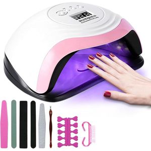 Timé - Nagellamp - UV Lamp voor Nagels - Gellak - Polygel - Krachtige UV Lamp - Nageldroger