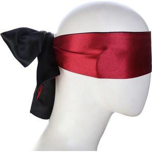 Luxe satijnen blinddoek - BDSM - Hoofd bondage - Oogmasker - One size - SM - Hoge kwaliteit
