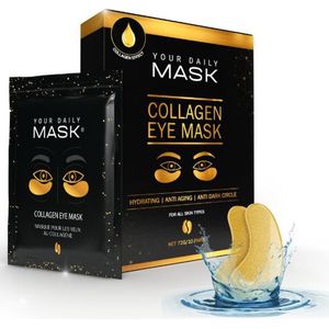 Premium Oogmasker Wallen - Your Daily Mask® - Wallen en donkere kringen - 20 STUKS (10 paar) - Oogmasker Collageen - Eye Pads – Anti wallen -