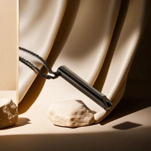 Hyperventilatie Hulpmiddel - Ademketting - Stoppen met roken - Ademtrainer - Ademhalingstrainer - Anti Hyperventilatie ketting - Rustig ademen - Ademketting - Tegen Stress en Paniek