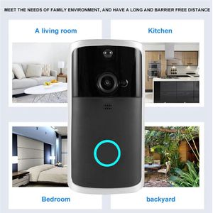 Video Deurbel - Draadloze Deurbel - Smart Wifi - Camera - Deurtelefoon - Intercom - Met Bewegingsdetectie - Waterdicht - Voor Home Security