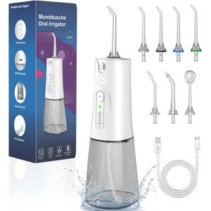 Equivera Waterflosser - Monddouche - Draadloos - Mondverzorging