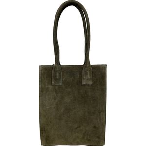 DSTRCT Portland Road Shopper Laptoptas 15,6 inch groen