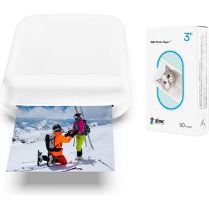 Equivera Mini Printer - Starterpack - Pocket Printers - Draagbare Printer - Mobiele Printer - fotoprinter