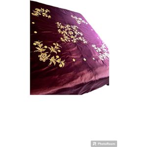 Bedspread Velvet Hand Embroidery - Barok - Fluweel