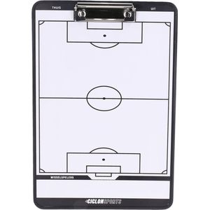 Voetbal tactiekbord - Magneetbord - Coachbord met voetbal notitieblok en accessoires - Ciclón Sports