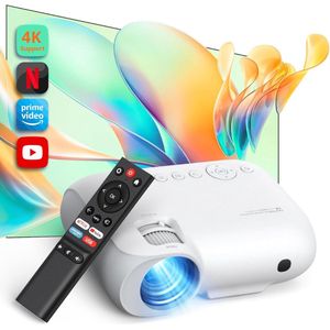 Projector - Beamer - 4K- Smart - Youtube - Netflix