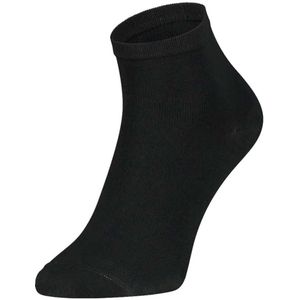 Eureka - Bamboe Quarter Sokken - Zwart - 2 Paar