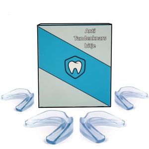 Equivera Nachtbeugel - 4 Stuks - Nachtbeugel Voor Rechte Tanden - Knarsbitje