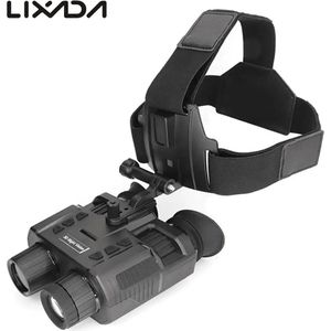 ProductPlein - Night Vision Goggles - Nachtkijker Met Infrarood - Oplaadbaar - Night Vision Waterdicht - Gechikt Voor Dag en Nacht - airsoft/safari/wandelen/jagen/wildlife/prepper