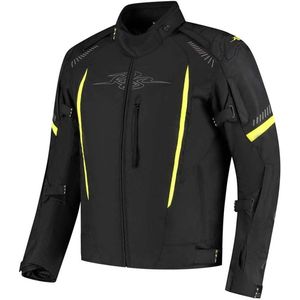 Rusty Stitches - Pete - Motorjas - Textiel - Waterdicht - Ademend - Zwart