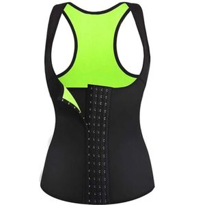 Neopreen Taille Trainer Korset - Sauna Zweetvest - Gewichtsverlies & Lichaamsvormer - Workout Tanktop voor Dames - Maximaliseer Vetverbranding & Calorieën - Maat S