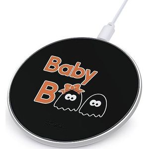 Baby Boo Draadloze Oplader 10W Max Draadloos Opladen Pad Compatibel met IPhone Galaxy Mate