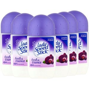 Lady Speed Stick Luxurious Freshness Deodorant Roller - 6 x 50ml - Deodorant Vrouw