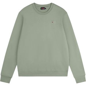 AB Lifestyle - Canvas Crewneck - Sweater - Desert Sage - Hoogwaardig Katoen
