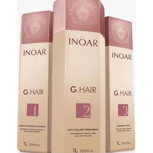 INOAR GHAIR KIT 3x1000ml BRAZILIAN KERATIN TREATMENT