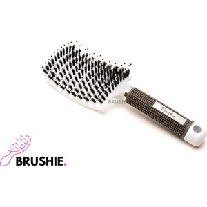 Anti klit haarborstel - Haarverzorging - Haarborstels - Wit - Official Brushie