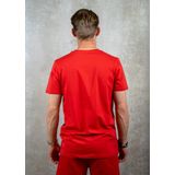 asic Slim-Fit Tee - True Red XS