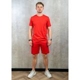 asic Slim-Fit Tee - True Red XS