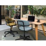 Workliving Puur Design Bureaustoel - Society Boucle Shitake