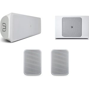 Bluesound - Pulse Soundbar+ - Pulse Sub+ en Pulse Flex 2i - Wit