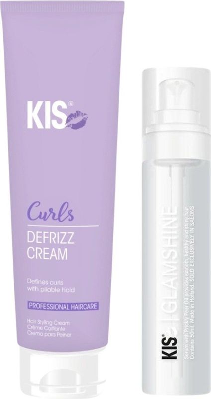 KIS - Curls Shiny Curl Duo - Haarproducten - 2 Stuks