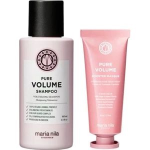 Maria Nila - Pure Volume Booster - Travel Set - 100+50ml