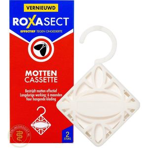 Roxasect motten cassette - ongedierte  - mottenval - 2 stuks - mottencassette