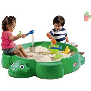 Little Tikes Zandbak Schildpad Met Deksel +  Androni shovel