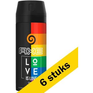 Axe Unite Pride deodorant - body spray (6x 150 ml)