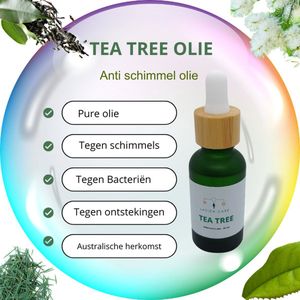 Tea Tree Etherische Olie 30ml - 100% Theeboom - Australische Melaleuca Alternifolia