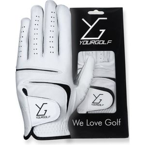 YourGolf Golfhandschoen heren Wit XS - Golf - Sport Accessoires - Golfhandschoen Volwassenen - Golfhandschoenen