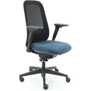 Workliving Nora Mesh Regain - Bureaustoel Ergonomisch Design NEN1335 - Blauw