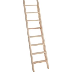 Zoldertrap - 8 treden - Stahoogte 363 cm - Houten ladder - Molenaarstrap - Grenen trap