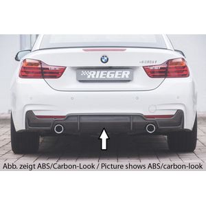 RIEGER - BMW F32 F33 F36 M - PERFORMANCE DIFFUSER - 435i / 440i LOOK - GLOSS BLACK