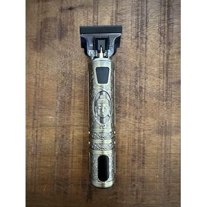 Buddha - Tondeuse - Goud - 2022 Nieuwste Model - Draadloze Haartrimmer - Inclusief Oplaadblok en 4 Opzetstukjes