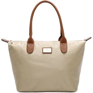 Gallantry - Dames Tas - Handtas - Shopper - weekendtas - Boodschappentas - Strandtas - Beige