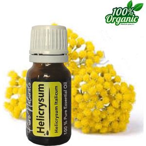 Helicryse etherische Olie 10 ml | Helicryse olie | 100% PUUR | Bio | Essentiële olie Aromatherapie | Olie diffuser | Geschikt voor inname | Pure Naturals