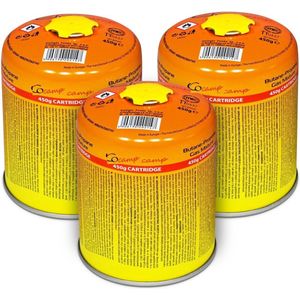 SMH LINE® Gas Cartouche - 3x 300g - Easy Clic - Gas Cartridge - Schroefventiel