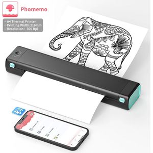 Mini printer - pocket printer - inktloze printer - mini printer voor mobiel - thermische printer