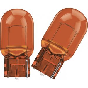 T20 WY21W 12V 21Watt Oranje Knipperlicht lampen - Knipperlichten voor auto - Oranje - Knipperlampen - 2 stuks - Halogeen - Gloeilampen