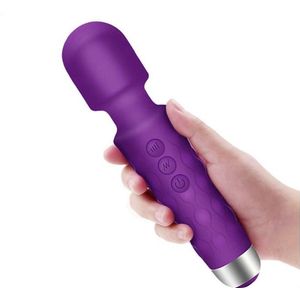 Paloqueth-vibrator-Magic wand-Clitoris Stimulator-vibrator voor vrouwen-waterdicht-personal massager-Paars