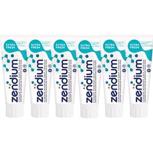 Zendium Tandpasta Extra Fresh - Voordeelverpakking 6 x 75 ML