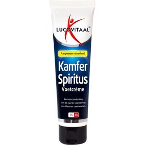 Lucovitaal - Voetcrème Kamfer Spiritus - 3x 75 ml - Verkoelend Effect